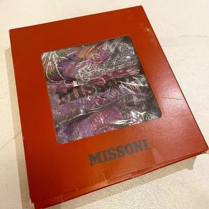 Missoni Unica Shawl Scarf Made in ITALY